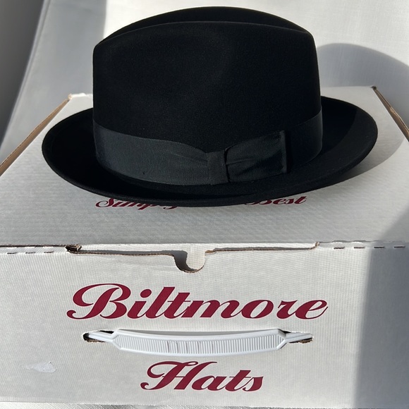 Biltmore Royal Pintch Fedora, Made in Canada - Picture 3 of 8